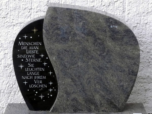 Grabstein Einzelstein